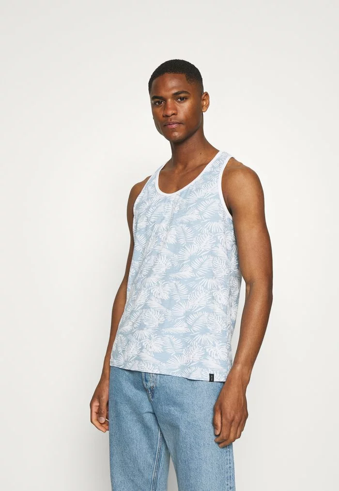 INDICODE JEANS BREW - Débardeur - Blue Wave 1 INDICODE JEANS BREW - Débardeur - Blue Wave