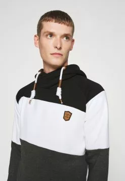 INDICODE JEANS PESSAC - Sweat à Capuche - Black -INDICODE JEANS Boutique 283504e0679b4866b2471f1c3874c6f2