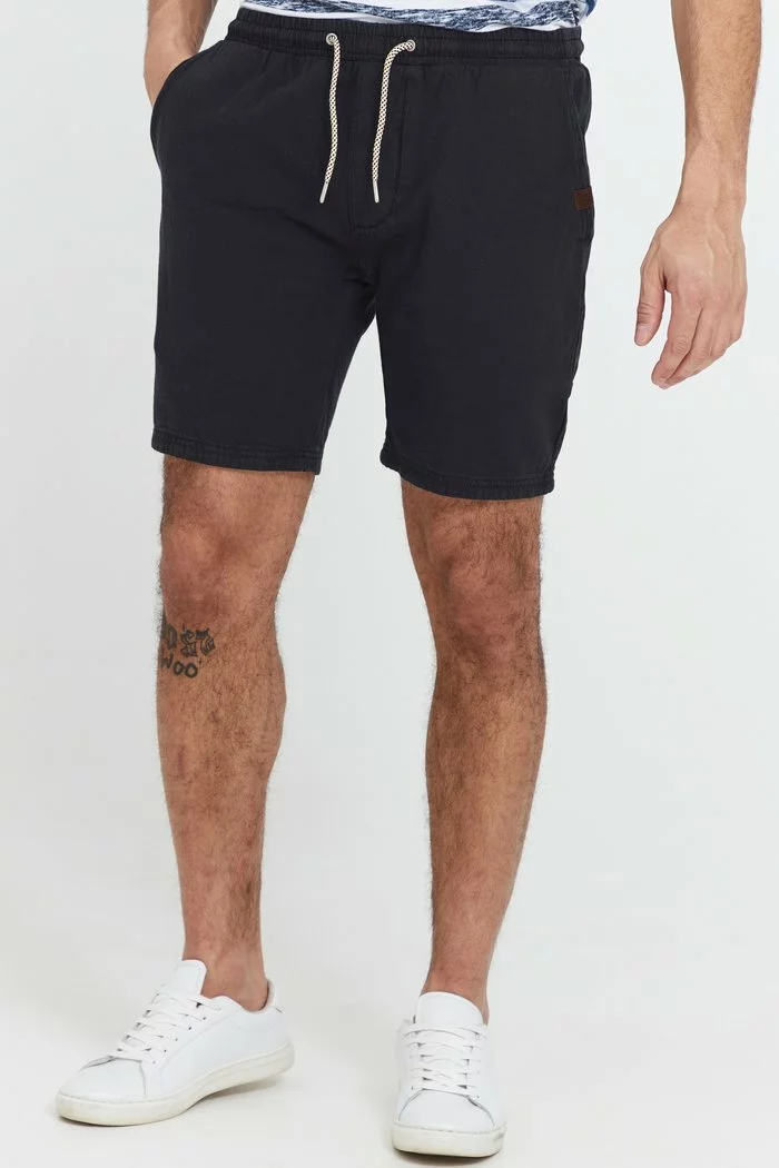 INDICODE JEANS IDABERAVON - Short - Black 1 INDICODE JEANS IDABERAVON - Short - Black