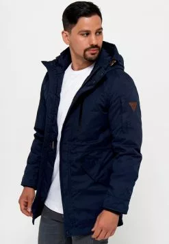 INDICODE JEANS Parka - Navy -INDICODE JEANS Boutique 28d4ea1ad5824f40894911e097315c43