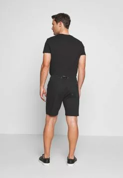 INDICODE JEANS THISTED - Short - Black -INDICODE JEANS Boutique 28f257b4daa2476480e97a65bd71c0d6