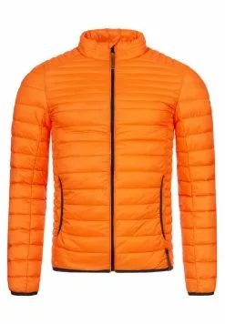 INDICODE JEANS Veste Mi-saison - Orange -INDICODE JEANS Boutique 297a2b3c96c7401ebbb2fb30ee48bd53