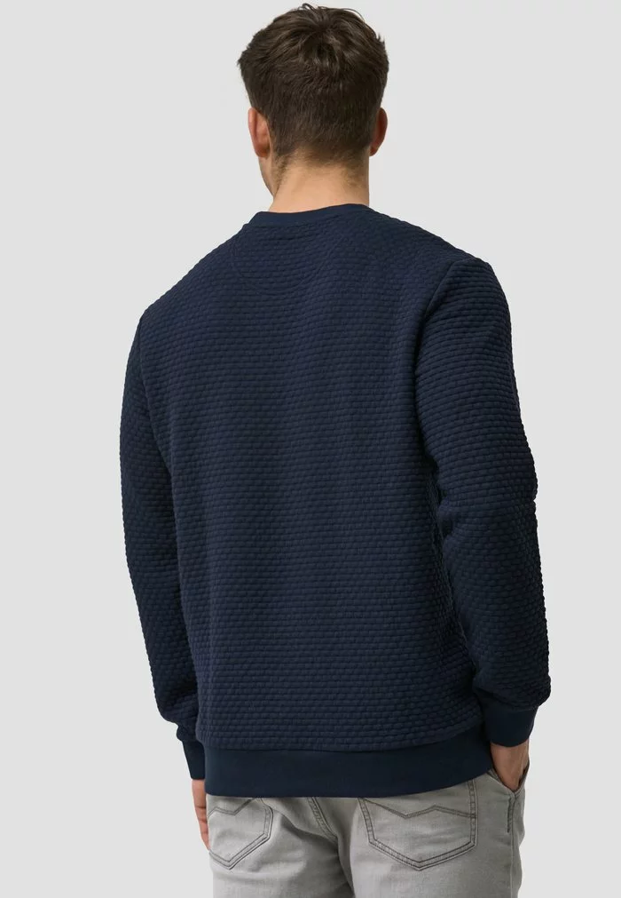 INDICODE JEANS DASH - Sweatshirt - Navy 4 INDICODE JEANS DASH - Sweatshirt - Navy – Image 4