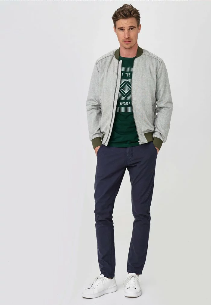 INDICODE JEANS CREED - Chino - Navy 2 INDICODE JEANS CREED - Chino - Navy – Image 2