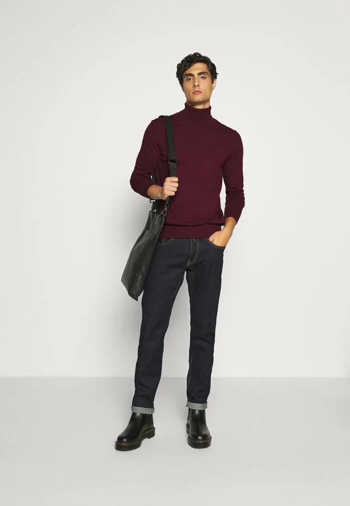 INDICODE JEANS BURNS - Pullover - Zinfandel 2 INDICODE JEANS BURNS - Pullover - Zinfandel – Image 2