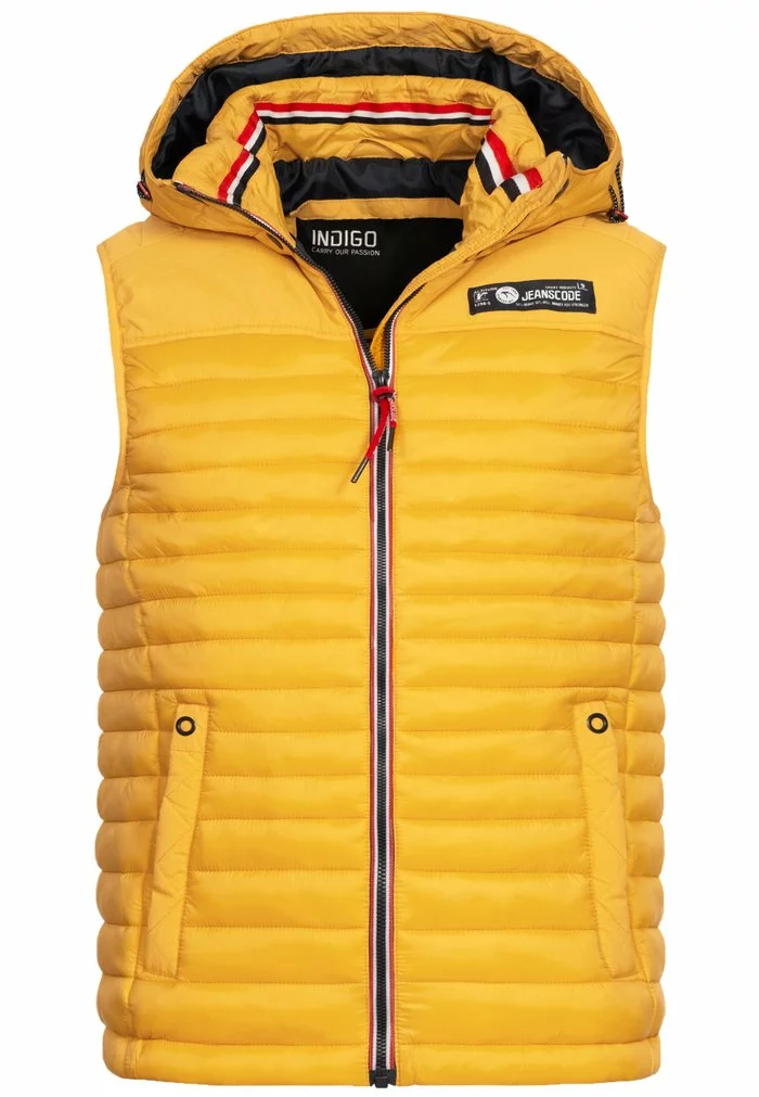 INDICODE JEANS Veste Sans Manches - Lemon Pie 6 INDICODE JEANS Veste Sans Manches - Lemon Pie – Image 6