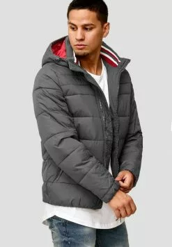 INDICODE JEANS PHILPOT - Veste D'hiver - Dark Grey -INDICODE JEANS Boutique 2c8a36c6cb3e4847bb5fd7ad0199c808