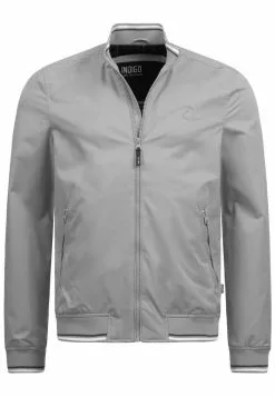 INDICODE JEANS EDI - Blouson Bomber - Lt Grey -INDICODE JEANS Boutique 2d02ec1b215143b491df2ebda4a6907b