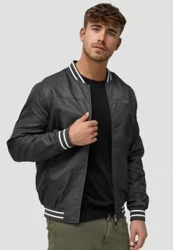 INDICODE JEANS MANOS - Blouson Bomber - Raven -INDICODE JEANS Boutique 2d346273f64a40b8ad5239cd975b5924