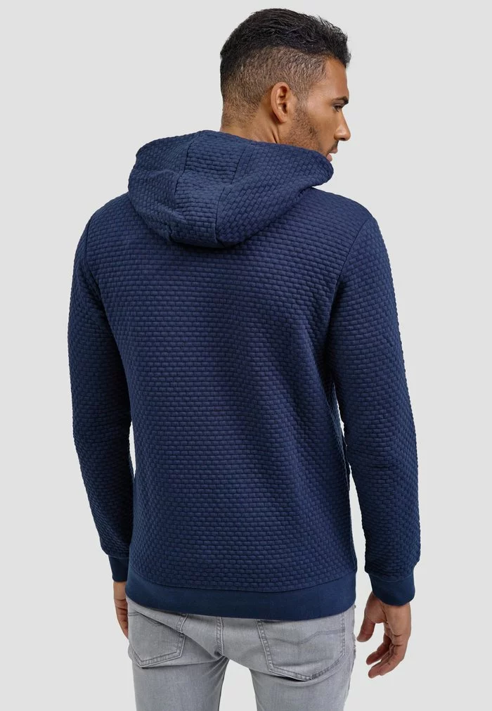 INDICODE JEANS Sweatshirt - Navy 3 INDICODE JEANS Sweatshirt - Navy – Image 3