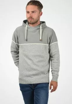 INDICODE JEANS IDLYNDE - Sweat à Capuche - Light Grey