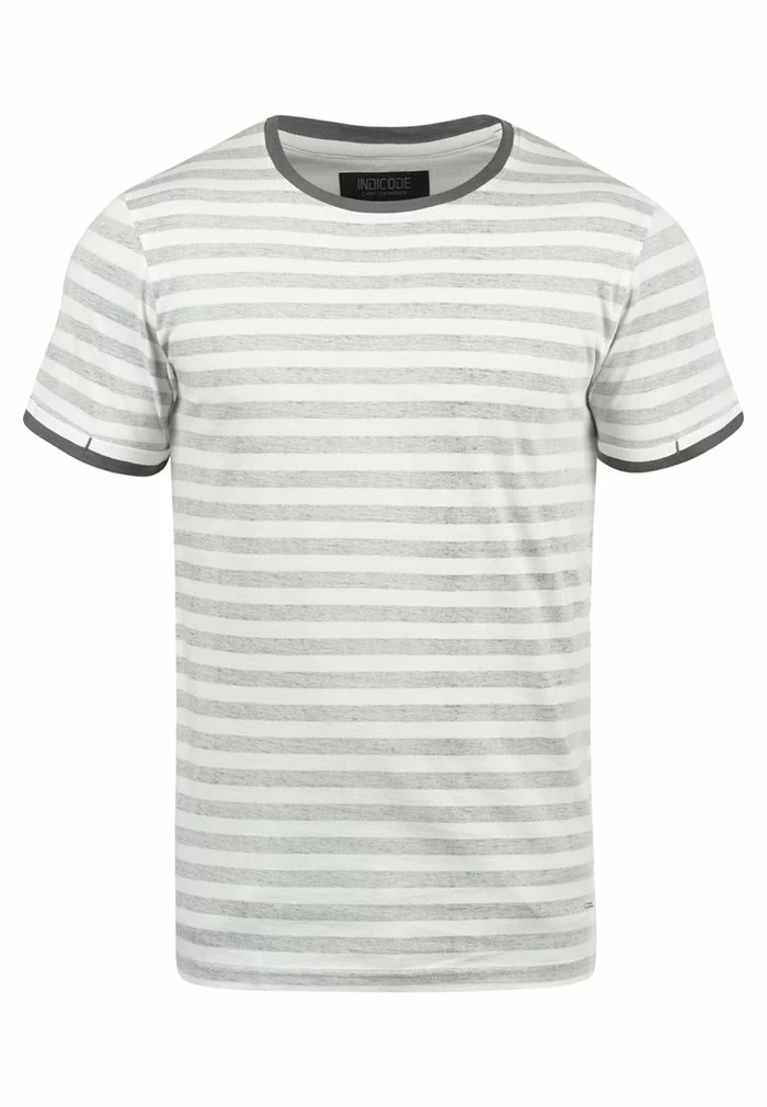 INDICODE JEANS IDRENI - T-shirt Imprimé - Grey 4 INDICODE JEANS IDRENI - T-shirt Imprimé - Grey – Image 4