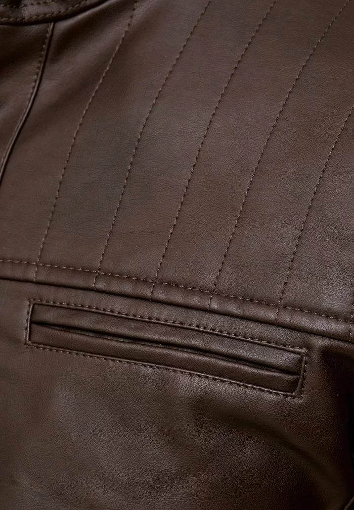 INDICODE JEANS BROOK - Veste En Similicuir - Dark Brown 6 INDICODE JEANS BROOK - Veste En Similicuir - Dark Brown – Image 6