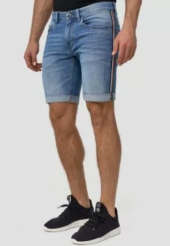 INDICODE JEANS Short En Jean - Blue Wash