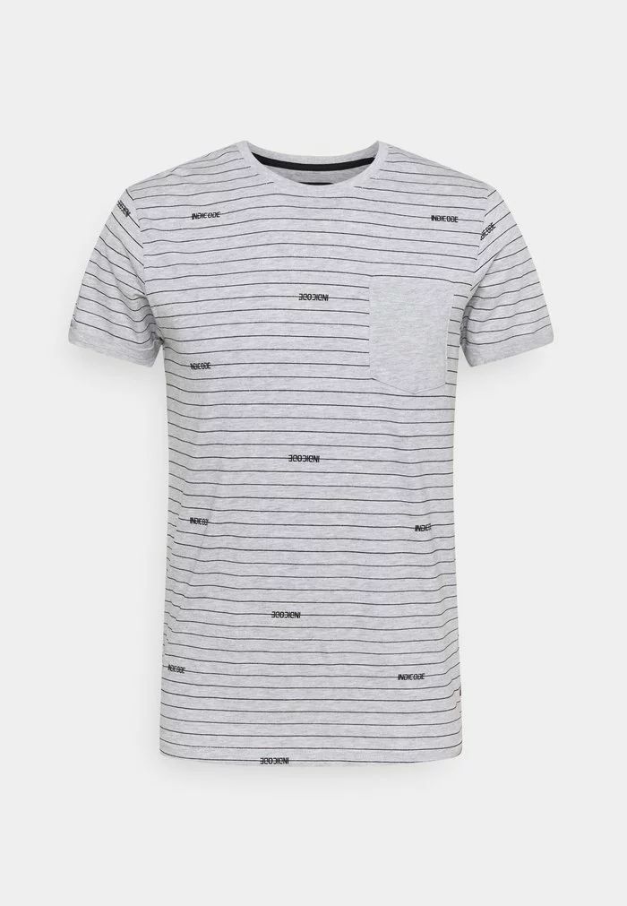 INDICODE JEANS ECKLEY - T-shirt Imprimé - Light Grey Mix 4 INDICODE JEANS ECKLEY - T-shirt Imprimé - Light Grey Mix – Image 4
