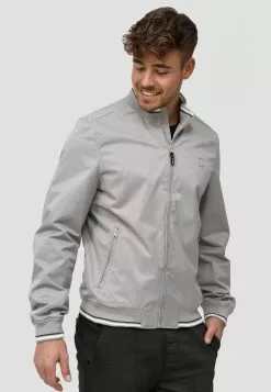INDICODE JEANS EDI - Blouson Bomber - Lt Grey -INDICODE JEANS Boutique 2f3505db7d8247cb9e2089aa08620a60