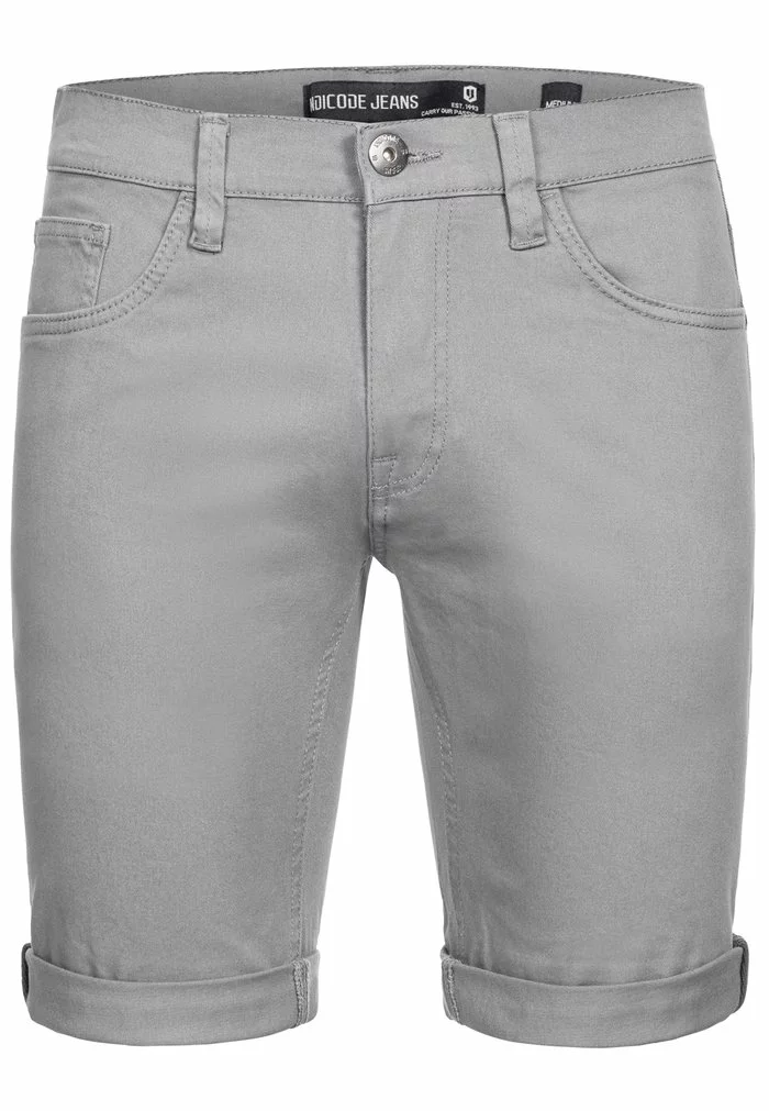 INDICODE JEANS VILLEURBANNE - Short En Jean - Lt Grey 5 INDICODE JEANS VILLEURBANNE - Short En Jean - Lt Grey – Image 5