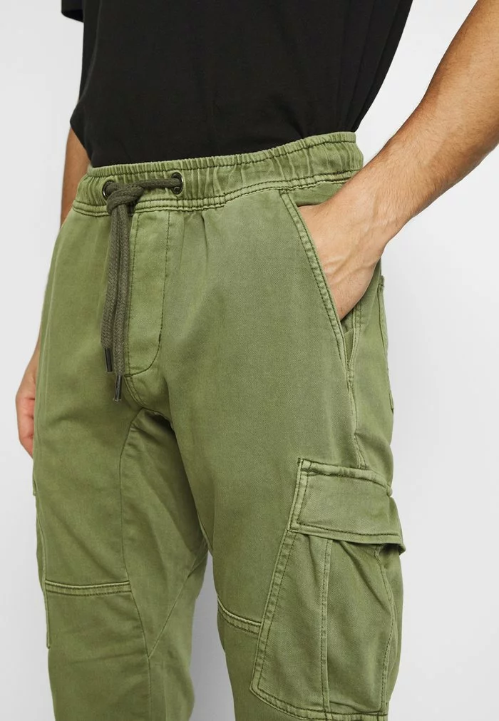 INDICODE JEANS BARKS - Pantalon Cargo - Army 4 INDICODE JEANS BARKS - Pantalon Cargo - Army – Image 4