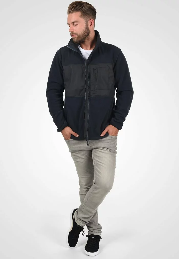 INDICODE JEANS IDBIRCH - Veste Polaire - Navy 2 INDICODE JEANS IDBIRCH - Veste Polaire - Navy – Image 2