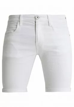 INDICODE JEANS KADEN - Short En Jean - Offwhite -INDICODE JEANS Boutique 2fde27b1f2ee4e98931f571e318ebd80