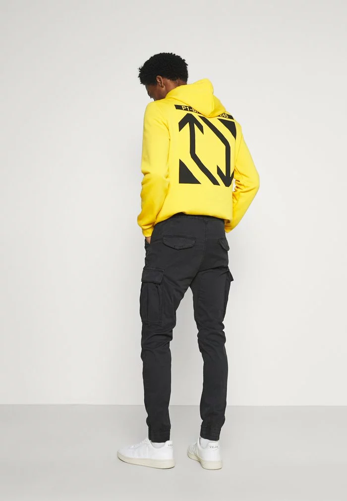 INDICODE JEANS VILLANUVA - Pantalon Cargo - Black 3 INDICODE JEANS VILLANUVA - Pantalon Cargo - Black – Image 3