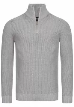 INDICODE JEANS CHRISTIAN F - Pullover - Lt Grey