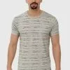 INDICODE JEANS T-shirt Imprimé - Willow Grey