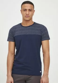 INDICODE JEANS IDROSTO - T-shirt Imprimé - Navy