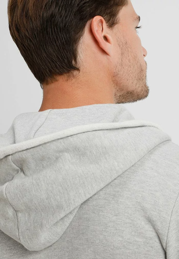 INDICODE JEANS BREKSTAD - Sweat à Capuche Zippé - Light Grey Mix 5 INDICODE JEANS BREKSTAD - Sweat à Capuche Zippé - Light Grey Mix – Image 5