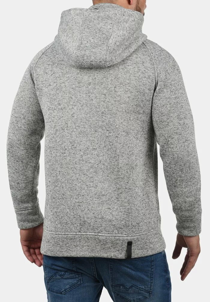 INDICODE JEANS IDCHILLINGWORTH - Sweat à Capuche Zippé - Light Gray 1 INDICODE JEANS IDCHILLINGWORTH - Sweat à Capuche Zippé - Light Gray