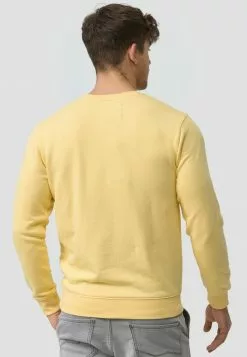 INDICODE JEANS HOLT - Sweatshirt - Pale Banana -INDICODE JEANS Boutique 3208f659808d4744ac70d5ee943813ba
