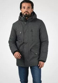 INDICODE JEANS IDSCIPIO - Veste D'hiver - Charcoal Mix
