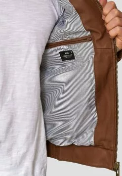 INDICODE JEANS GERMO - Veste En Cuir - Camel 12 INDICODE JEANS GERMO - Veste En Cuir - Camel -INDICODE JEANS Boutique 3254e7bd7500453ab368c9d34a0f644d