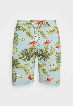 INDICODE JEANS FLOWERS - Short - Blue Wave -INDICODE JEANS Boutique 325b460a9da7491289d17733b271a835