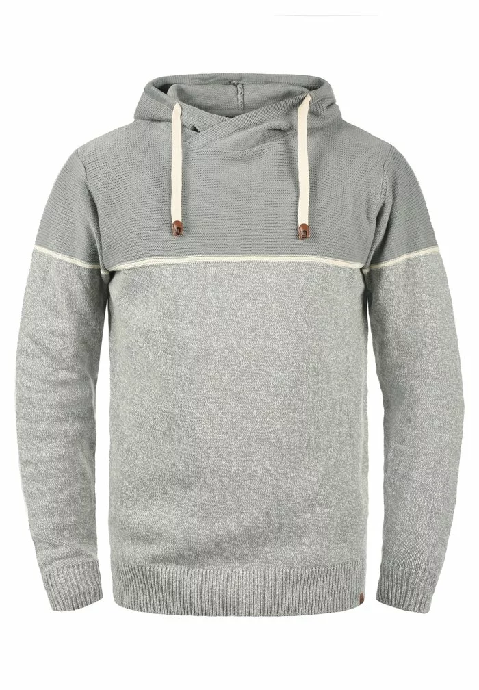 INDICODE JEANS IDLYNDE - Sweat à Capuche - Light Grey 5 INDICODE JEANS IDLYNDE - Sweat à Capuche - Light Grey – Image 5