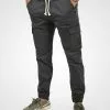 INDICODE JEANS IDABBAL - Pantalon Cargo - Dark Grey