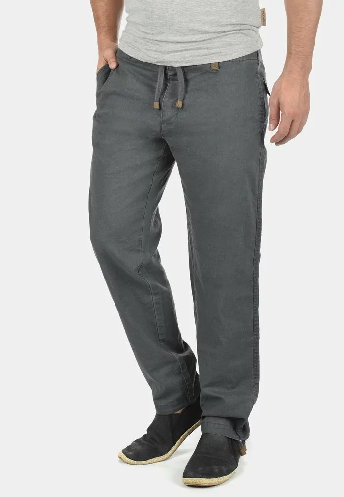 INDICODE JEANS IDIVES - Pantalon Classique - Grey 1 INDICODE JEANS IDIVES - Pantalon Classique - Grey