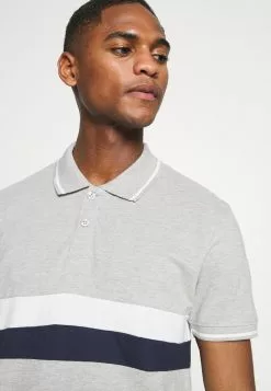 INDICODE JEANS SCOTT - Polo - Light Grey -INDICODE JEANS Boutique 32e34e95b4824cdaa00428f0192278bc