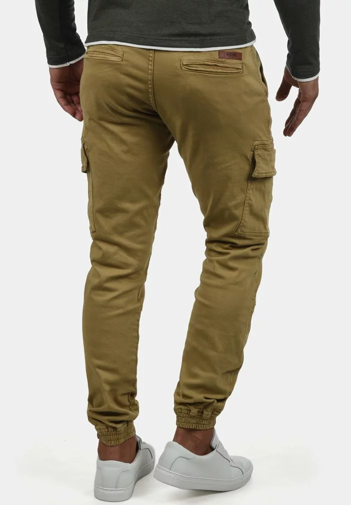 INDICODE JEANS IDBROMFIELD - Pantalon Cargo - Olive 2 INDICODE JEANS IDBROMFIELD - Pantalon Cargo - Olive – Image 2