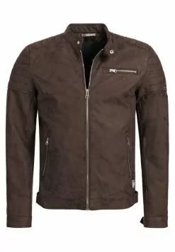 INDICODE JEANS MANUEL - Veste En Similicuir - Dark Brown 11 INDICODE JEANS MANUEL - Veste En Similicuir - Dark Brown -INDICODE JEANS Boutique 3304c740a2cd4759ac05b24e7553eb06