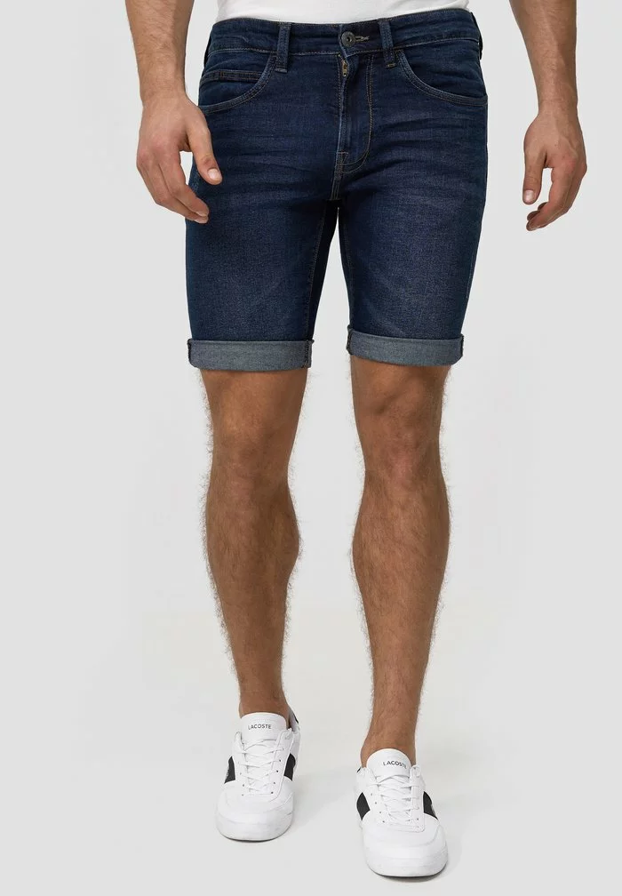 INDICODE JEANS Short En Jean - Dark Blue 4 INDICODE JEANS Short En Jean - Dark Blue – Image 4