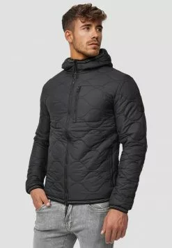 INDICODE JEANS Veste Mi-saison - Black