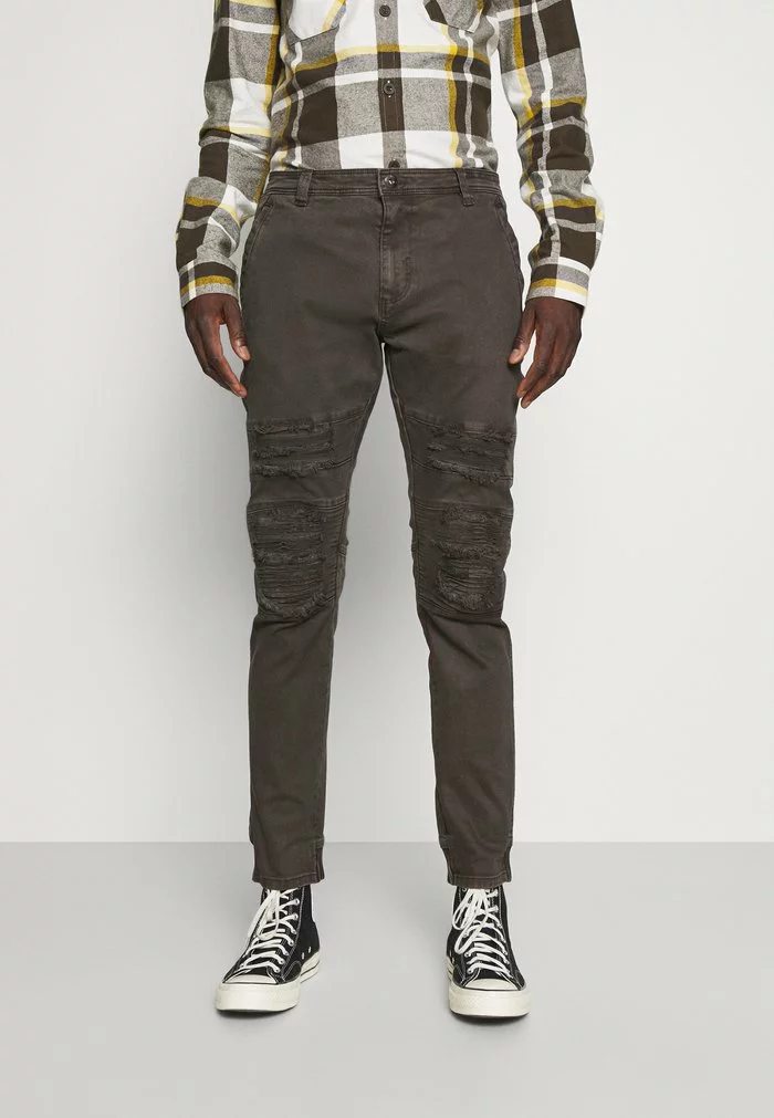 INDICODE JEANS WEAVER - Jean Slim - Raven 1 INDICODE JEANS WEAVER - Jean Slim - Raven