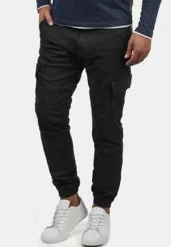 INDICODE JEANS IDBROMFIELD - Pantalon Cargo - Black