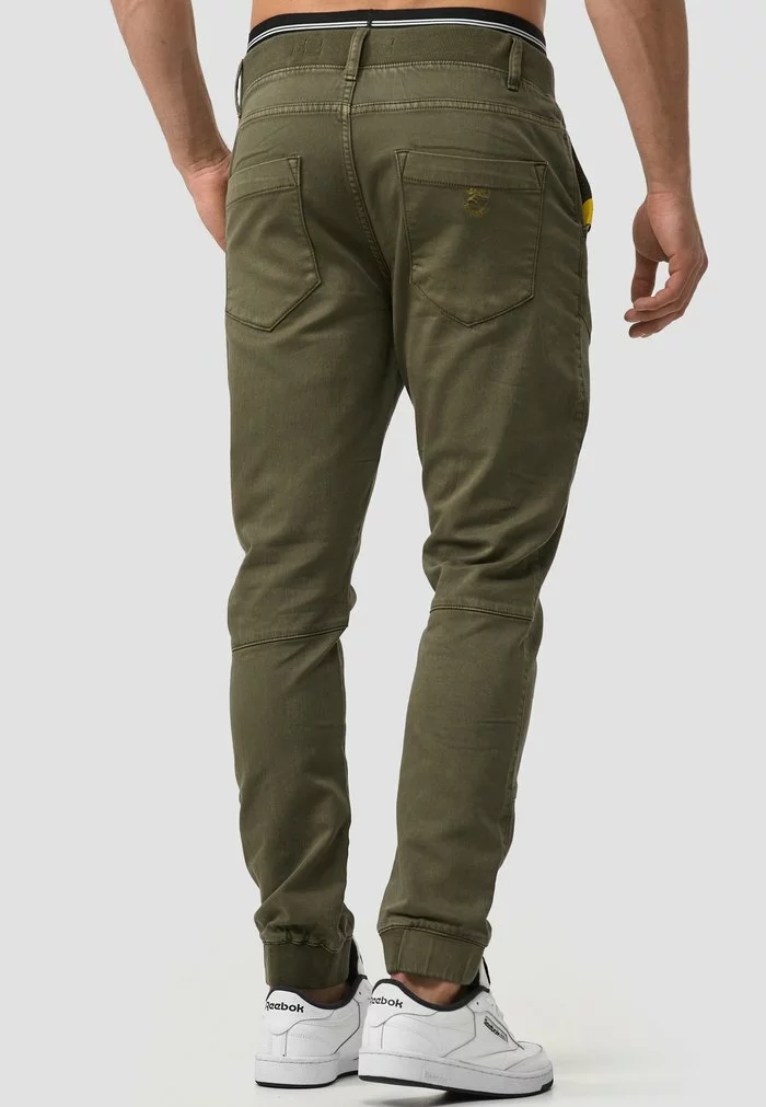 INDICODE JEANS ZANNES - Jean Slim - Army 3 INDICODE JEANS ZANNES - Jean Slim - Army – Image 3