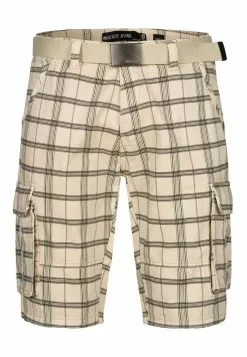 INDICODE JEANS BLIXT - Short - Fog Check -INDICODE JEANS Boutique 35683d4c9d2d4d64b86c42c43b8c2524