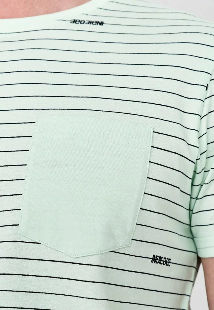 INDICODE JEANS ECKLEY - T-shirt Imprimé - Pastel Green 5 INDICODE JEANS ECKLEY - T-shirt Imprimé - Pastel Green – Image 5