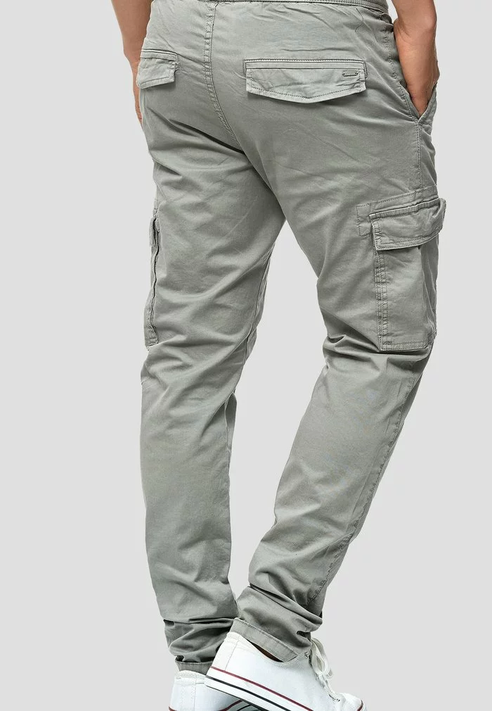 INDICODE JEANS BROADWICK - Pantalon Cargo - Gray 3 INDICODE JEANS BROADWICK - Pantalon Cargo - Gray – Image 3