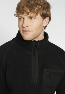 INDICODE JEANS IDTROUT - Veste Polaire - Black -INDICODE JEANS Boutique 361b951dd01a4f39aba409f73cc13620