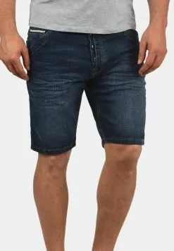 INDICODE JEANS IDALESSIO - Short En Jean - Dark Blue